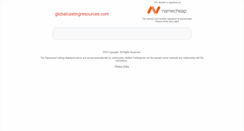 Desktop Screenshot of globalcastingresources.com